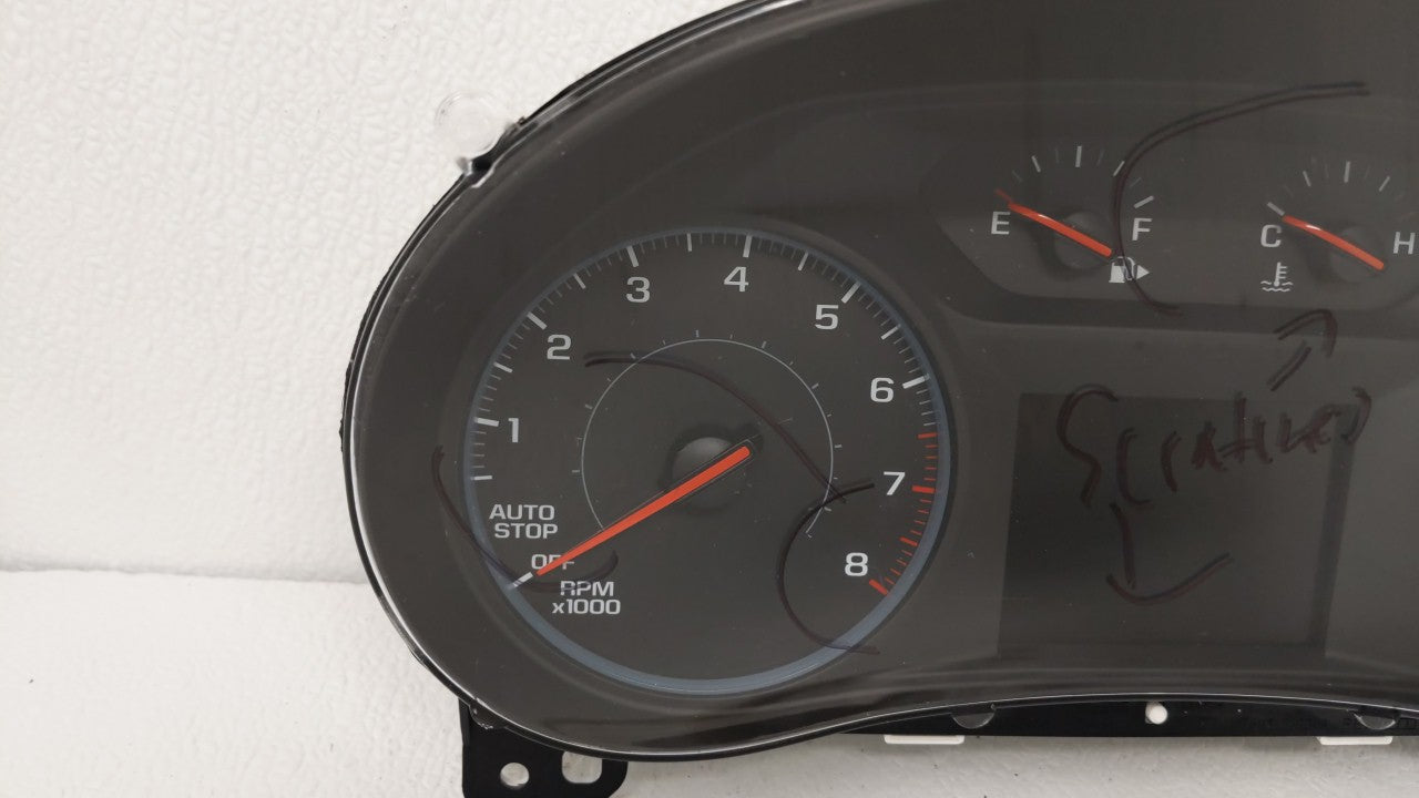 2017-2018 Chevrolet Malibu Instrument Cluster Speedometer Gauges P/N:84444610 84128302, 84296450 Fits Fits 2017 2018 OEM Use