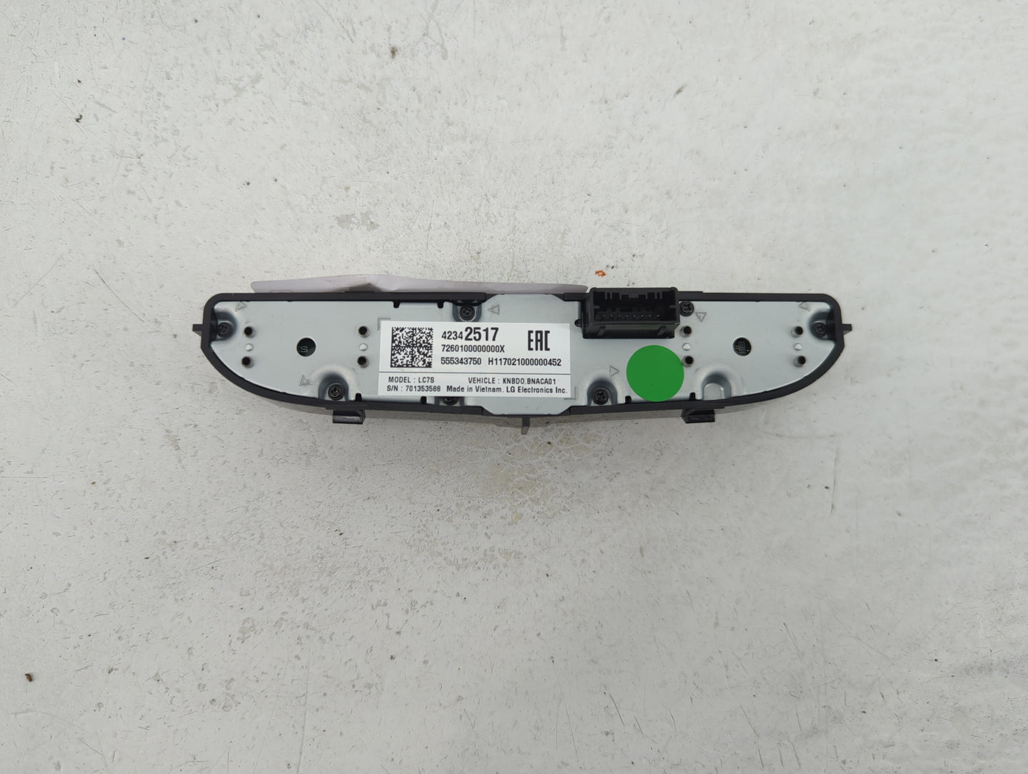 2018-2018 Chevrolet Malibu Radio Control Panel - Oemusedautoparts1.com