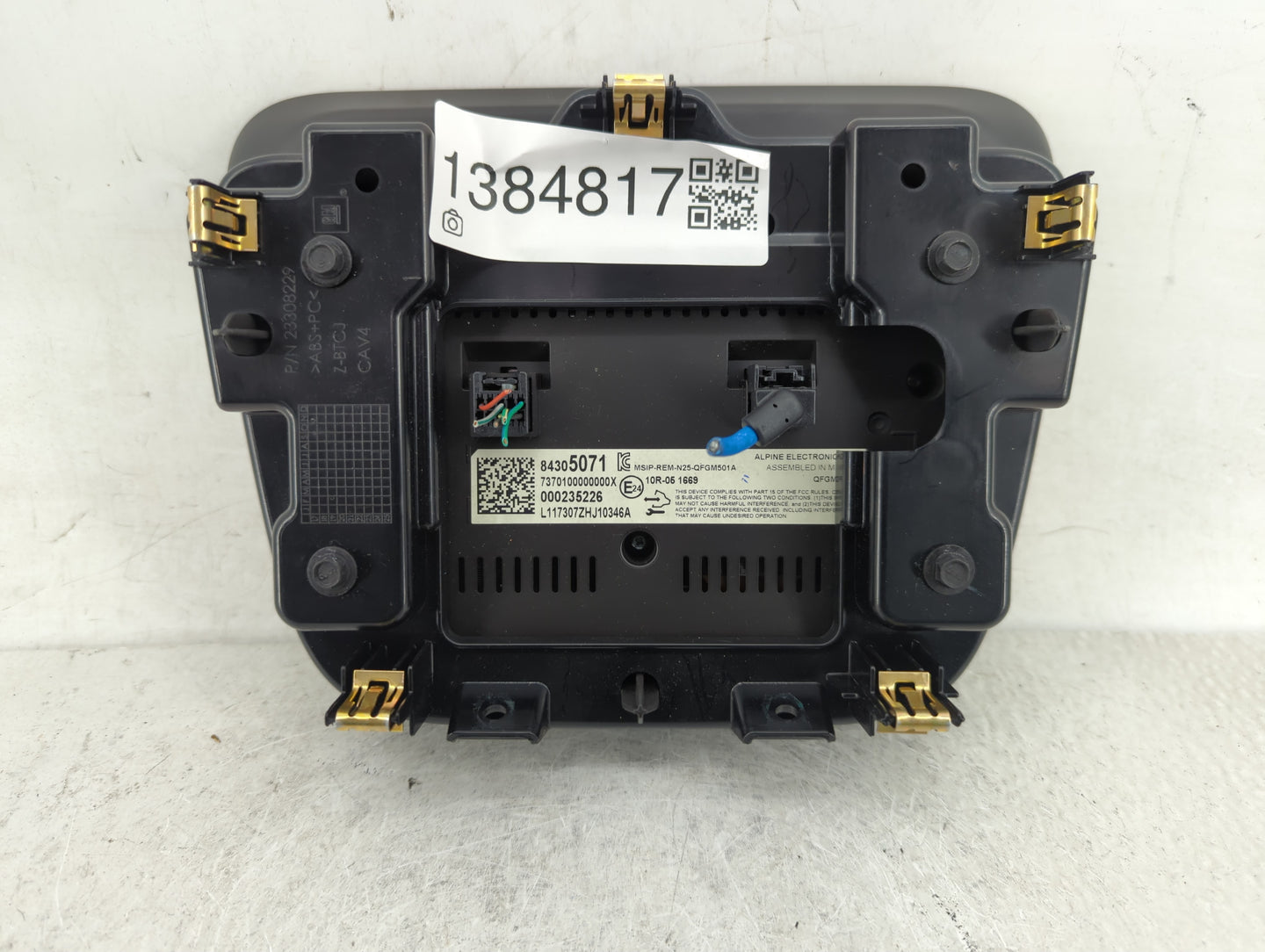 2018 Chevrolet Malibu Information Display Screen - Oemusedautoparts1.com