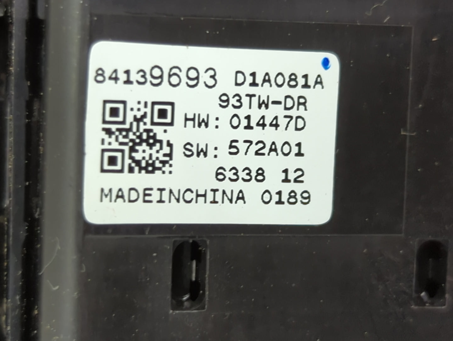2016-2021 Chevrolet Malibu Master Power Window Switch Replacement Driver Side Left P/N:84139693 13534427 Fits OEM Used Auto 