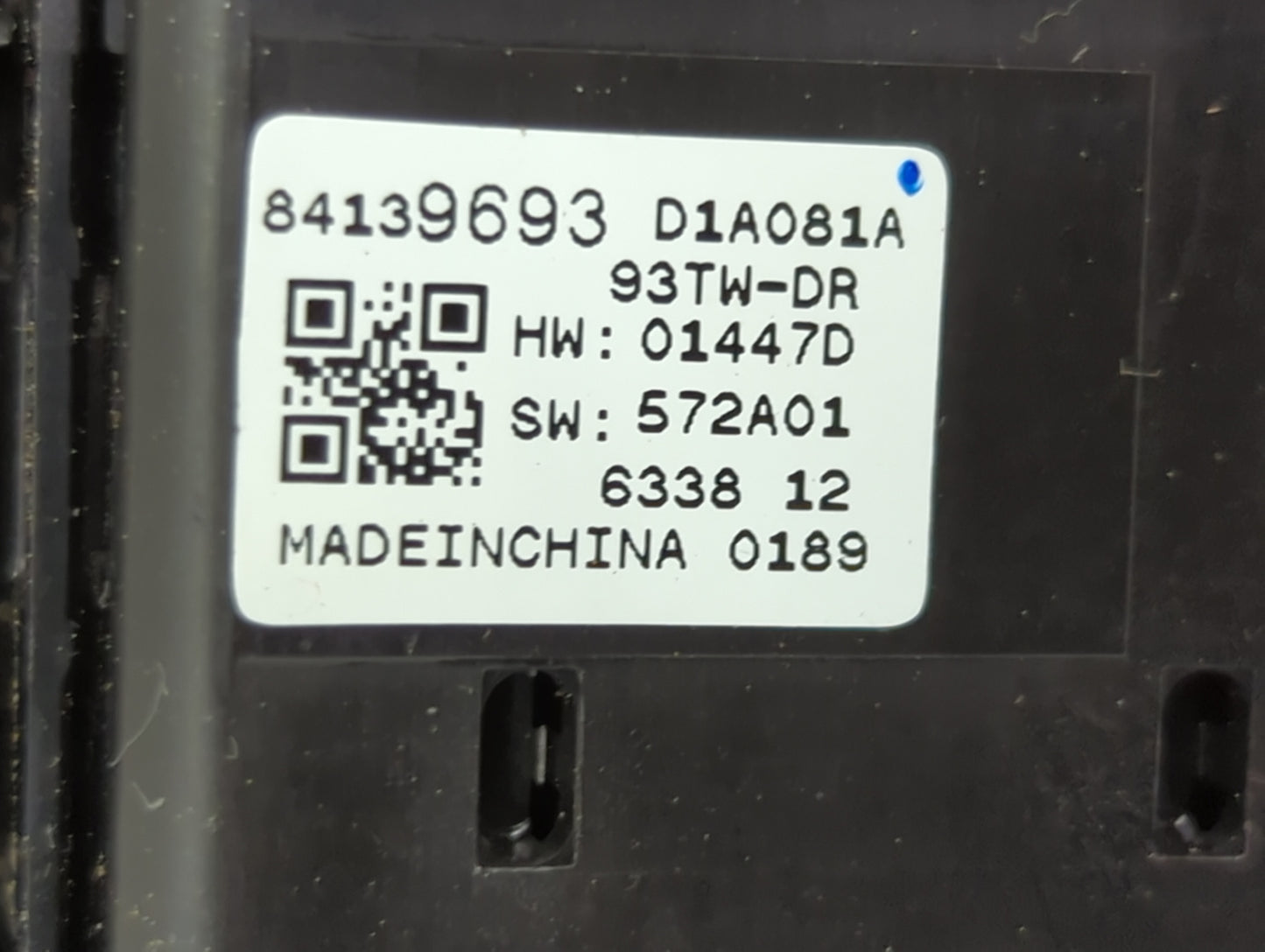 2016-2021 Chevrolet Malibu Master Power Window Switch Replacement Driver Side Left P/N:84139693 13534427 Fits OEM Used Auto 