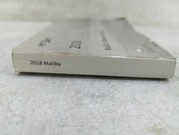 2018 Chevrolet Malibu Owners Manual Book Guide P/N:23378946 B OEM Used Auto Parts - Oemusedautoparts1.com