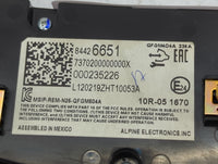 2019-2021 Chevrolet Malibu Climate Control Module Temperature AC/Heater Replacement P/N:84426651 737020000000X Fits OEM Used