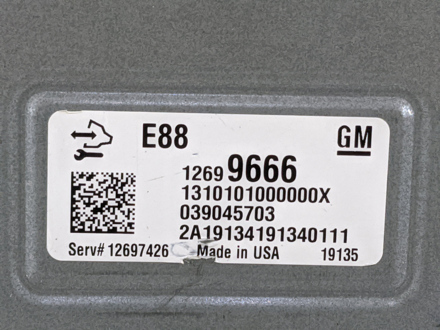 2018-2019 Chevrolet Malibu PCM Engine Control Computer ECU ECM PCU OEM P/N:12699666 12697426 Fits Fits 2018 2019 OEM Used Au