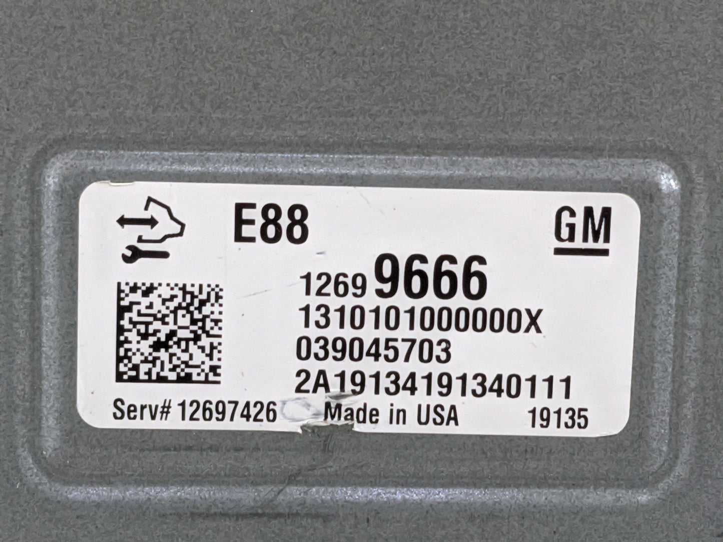 2018-2019 Chevrolet Malibu PCM Engine Control Computer ECU ECM PCU OEM P/N:12699666 12697426 Fits Fits 2018 2019 OEM Used Au