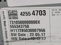 2018 Chevrolet Malibu Information Display Screen 1481514 - Oemusedautoparts1.com