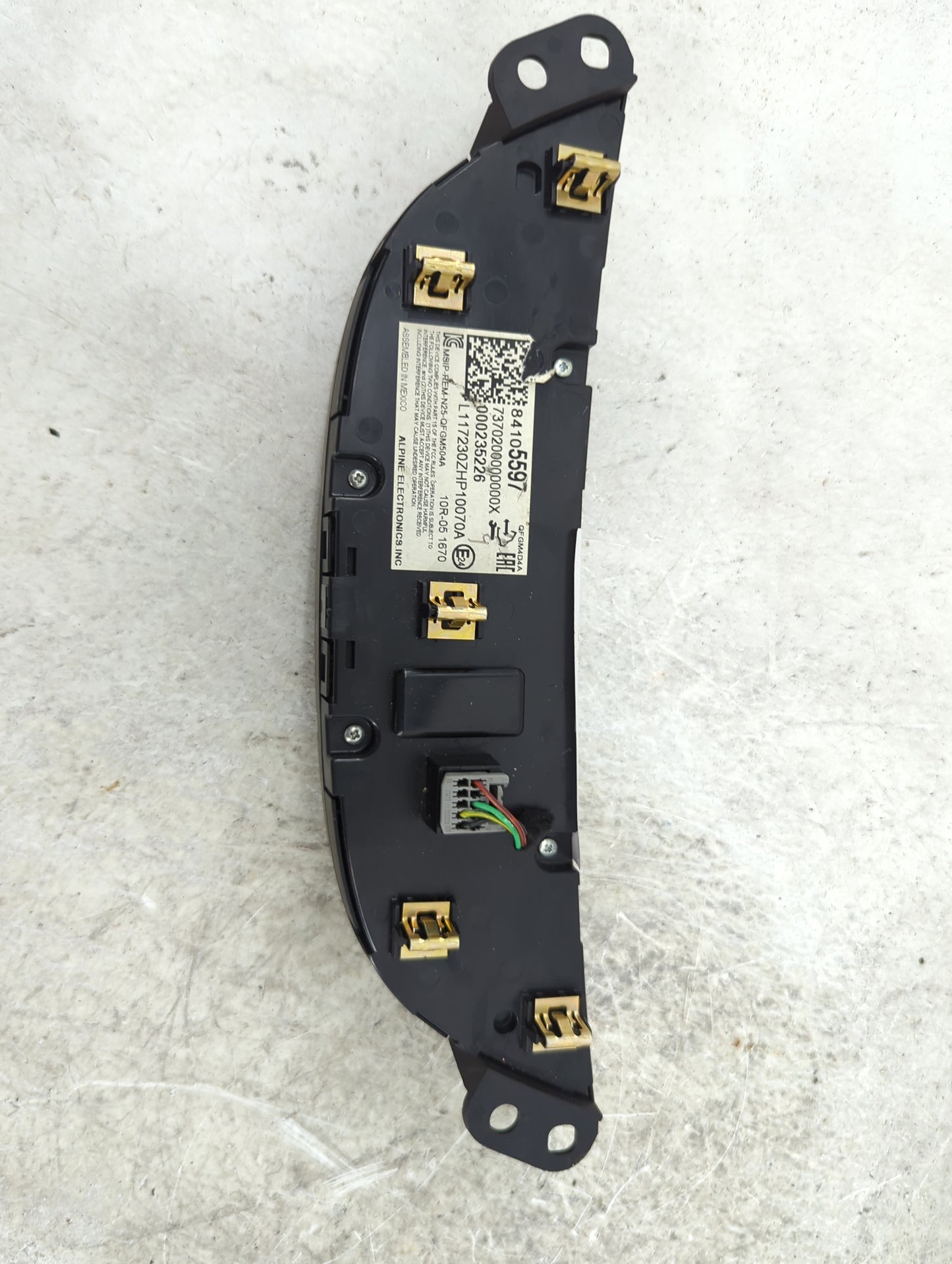 2018-2021 Chevrolet Malibu Climate Control Module Temperature AC/Heater Replacement P/N:84105597 L11723DZHP10070A Fits OEM U