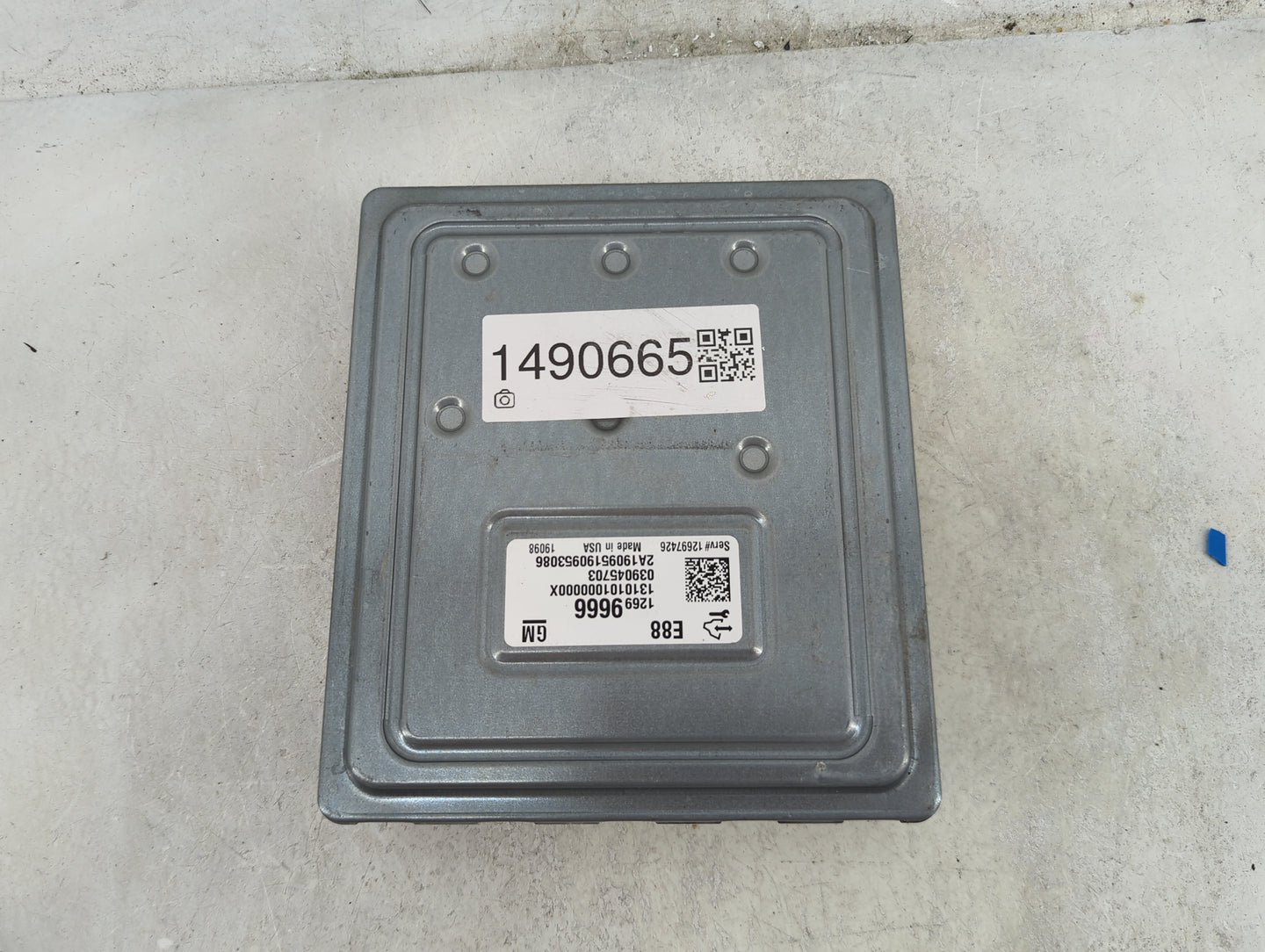 2018-2019 Chevrolet Malibu PCM Engine Control Computer ECU ECM PCU OEM P/N:12699666 12697426 Fits Fits 2018 2019 OEM Used Au