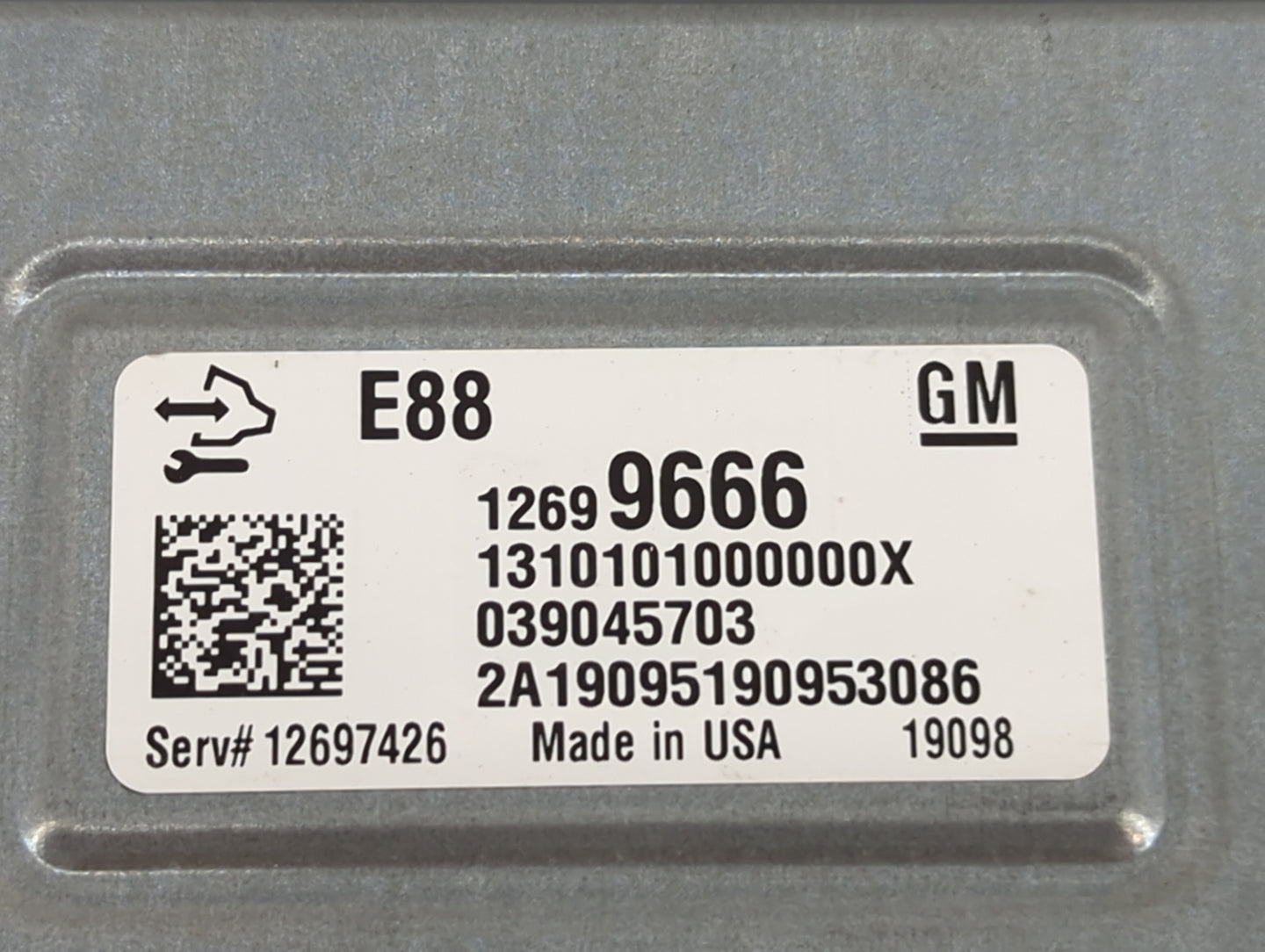 2018-2019 Chevrolet Malibu PCM Engine Control Computer ECU ECM PCU OEM P/N:12699666 12697426 Fits Fits 2018 2019 OEM Used Au
