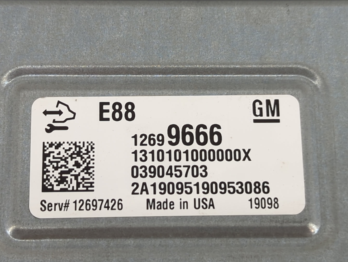 2018-2019 Chevrolet Malibu PCM Engine Control Computer ECU ECM PCU OEM P/N:12699666 12697426 Fits Fits 2018 2019 OEM Used Au