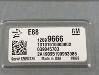 2018-2019 Chevrolet Malibu PCM Engine Control Computer ECU ECM PCU OEM P/N:12699666 12697426 Fits Fits 2018 2019 OEM Used Au