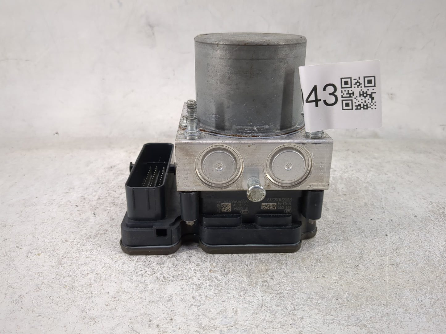 2018 Chevrolet Malibu ABS Pump Control Module Replacement P/N:0265255166 0265955530, 22651065330, 84205766, 2450402000000X F