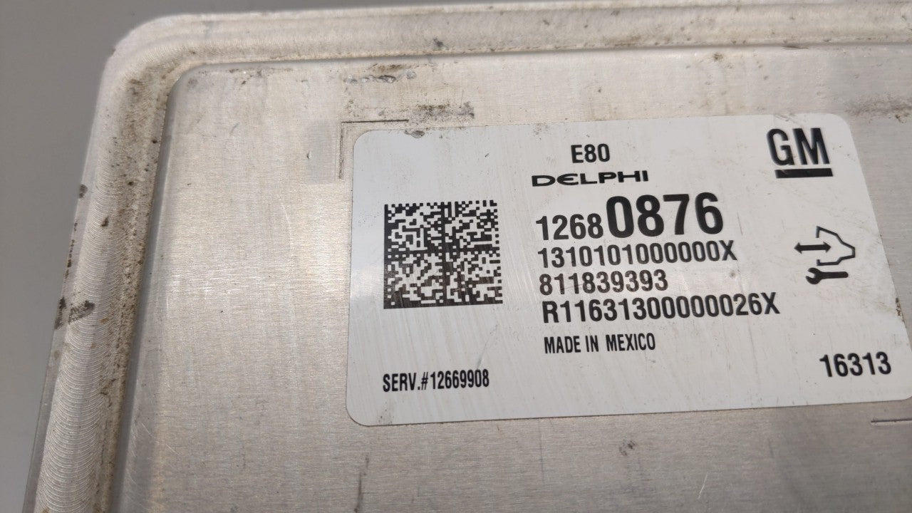 2017-2021 Chevrolet Malibu PCM Engine Control Computer ECU ECM PCU OEM P/N:12680876 12677677 Fits OEM Used Auto Parts - Oemu