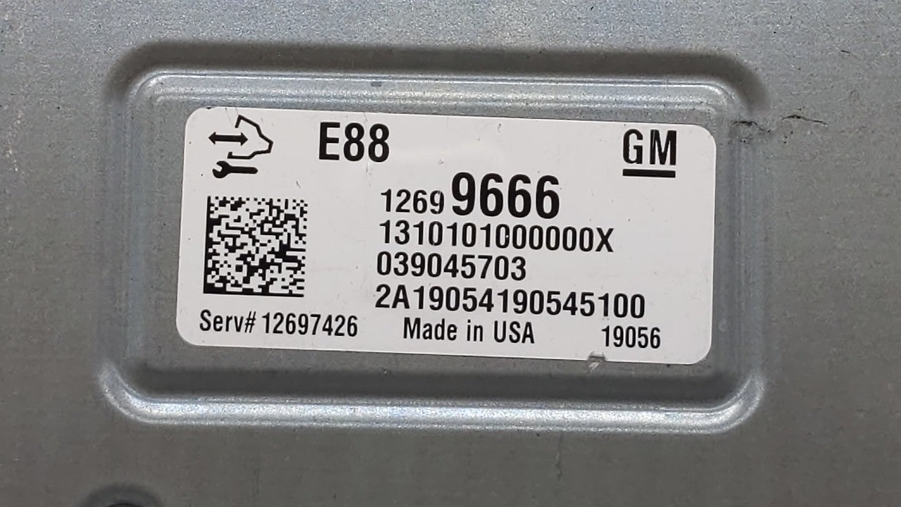 2018-2019 Chevrolet Malibu PCM Engine Control Computer ECU ECM PCU OEM P/N:12691559 12694511, 12689129 Fits Fits 2018 2019 O