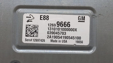 2018-2019 Chevrolet Malibu PCM Engine Control Computer ECU ECM PCU OEM P/N:12691559 12694511, 12689129 Fits Fits 2018 2019 OEM Used Auto Parts