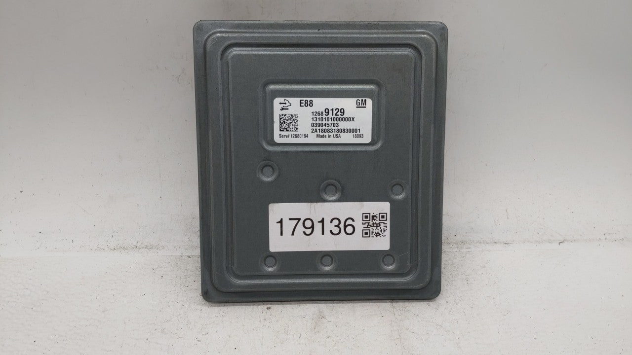 2018-2019 Chevrolet Malibu PCM Engine Control Computer ECU ECM PCU OEM P/N:12691559 12694511, 12689129 Fits Fits 2018 2019 O