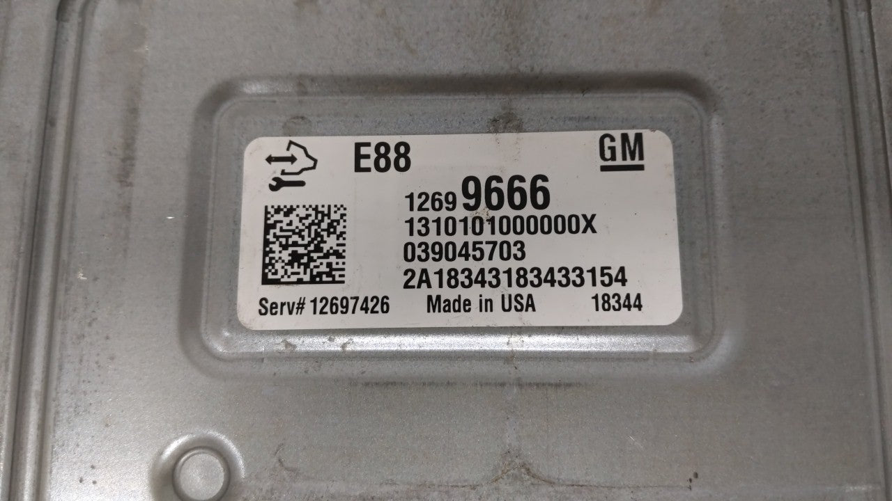 2018-2019 Chevrolet Malibu PCM Engine Control Computer ECU ECM PCU OEM P/N:12691559 12694511, 12689129 Fits Fits 2018 2019 O