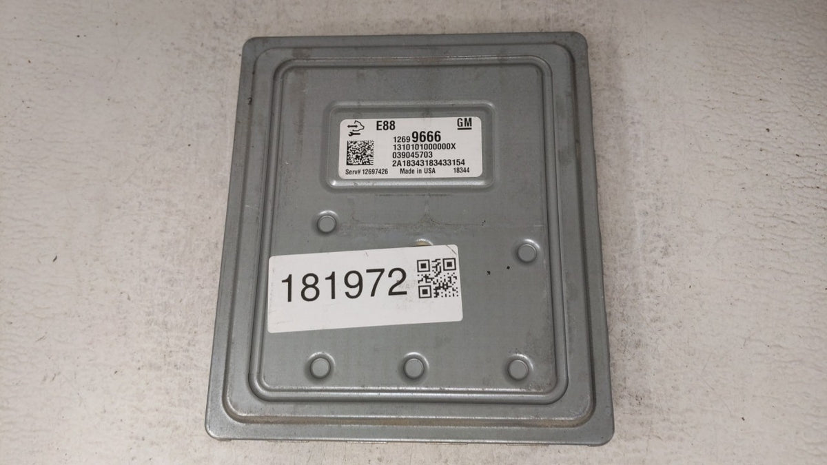 2018-2019 Chevrolet Malibu PCM Engine Control Computer ECU ECM PCU OEM P/N:12691559 12694511, 12689129, 12699666 Fits 2018 2