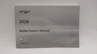 compare product 2018 Chevrolet Malibu Owners Manual Book Guide OEM Used Auto Parts