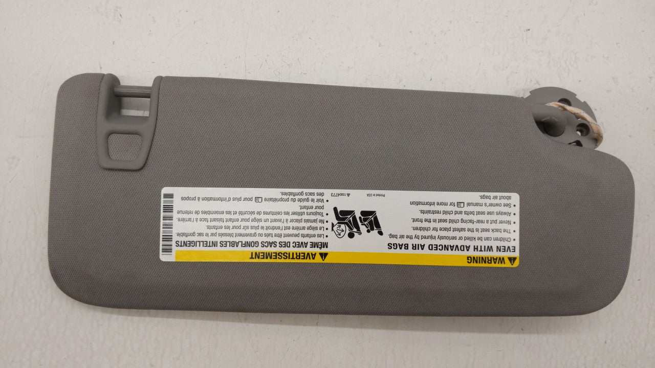 2016-2019 Chevrolet Malibu Sun Visor Shade Replacement Driver Left Mirror Fits Fits 2016 2017 2018 2019 OEM Used Auto Parts 