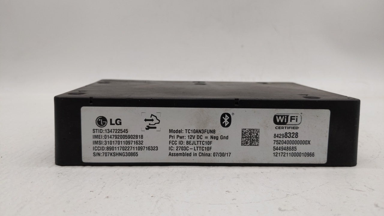 2018 Chevrolet Malibu PCM Engine Control Computer ECU ECM PCU OEM P/N:84298328 Fits OEM Used Auto Parts - Oemusedautoparts1.