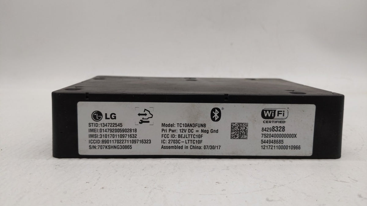 2018 Chevrolet Malibu PCM Engine Control Computer ECU ECM PCU OEM P/N:84298328 Fits Fits 2017 OEM Used Auto Parts - Oemuseda