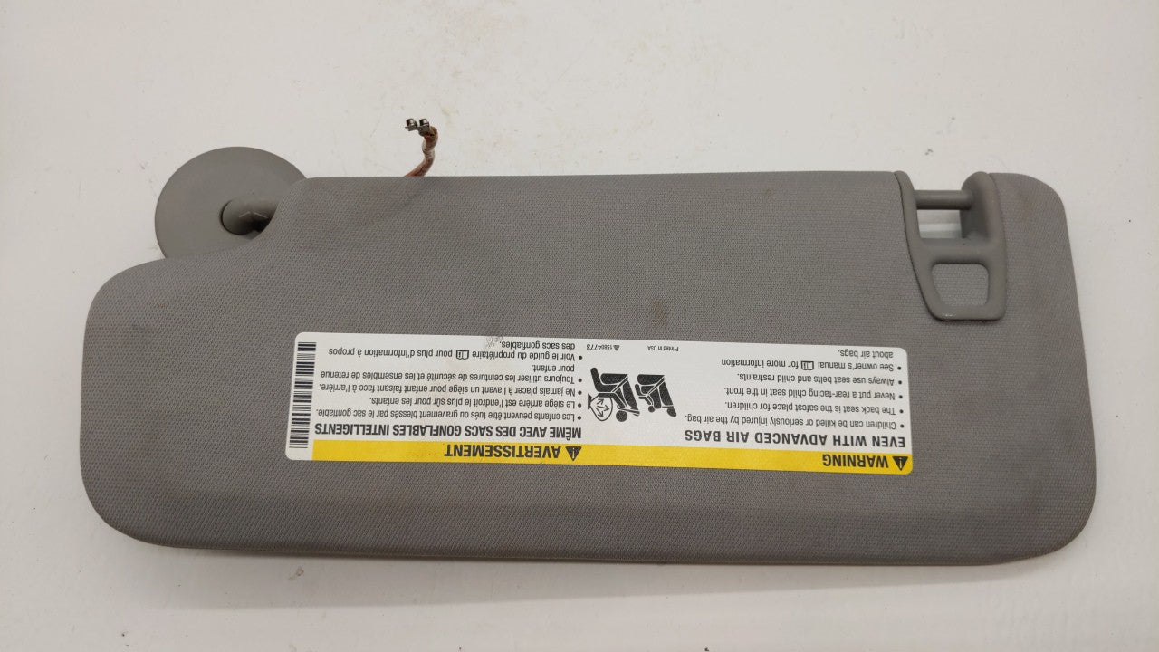 2016-2019 Chevrolet Malibu Sun Visor Shade Replacement Passenger Right Mirror Fits Fits 2016 2017 2018 2019 OEM Used Auto Pa