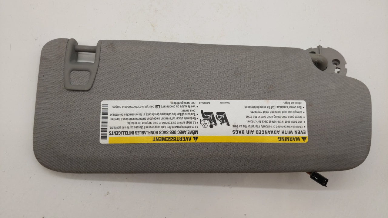 2016-2019 Chevrolet Malibu Sun Visor Shade Replacement Driver Left Mirror Fits Fits 2016 2017 2018 2019 OEM Used Auto Parts 