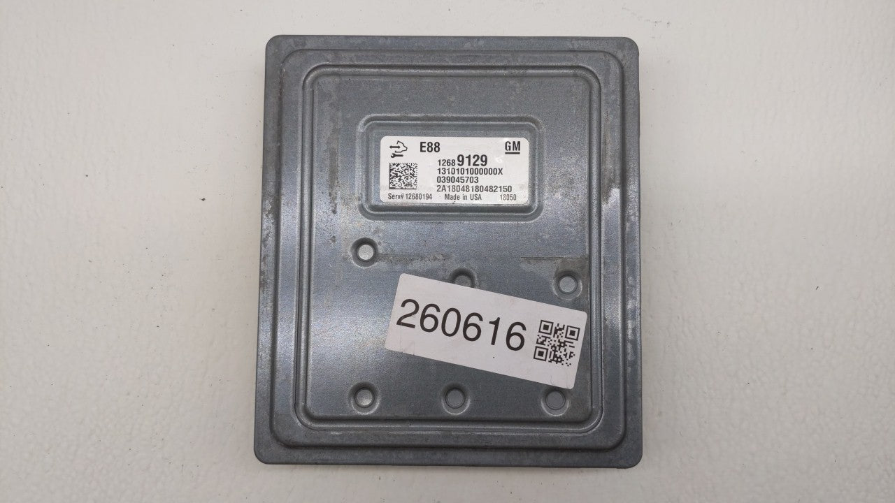 2018-2019 Chevrolet Malibu PCM Engine Control Computer ECU ECM PCU OEM P/N:12680194 12699666, 12697426 Fits Fits 2018 2019 O