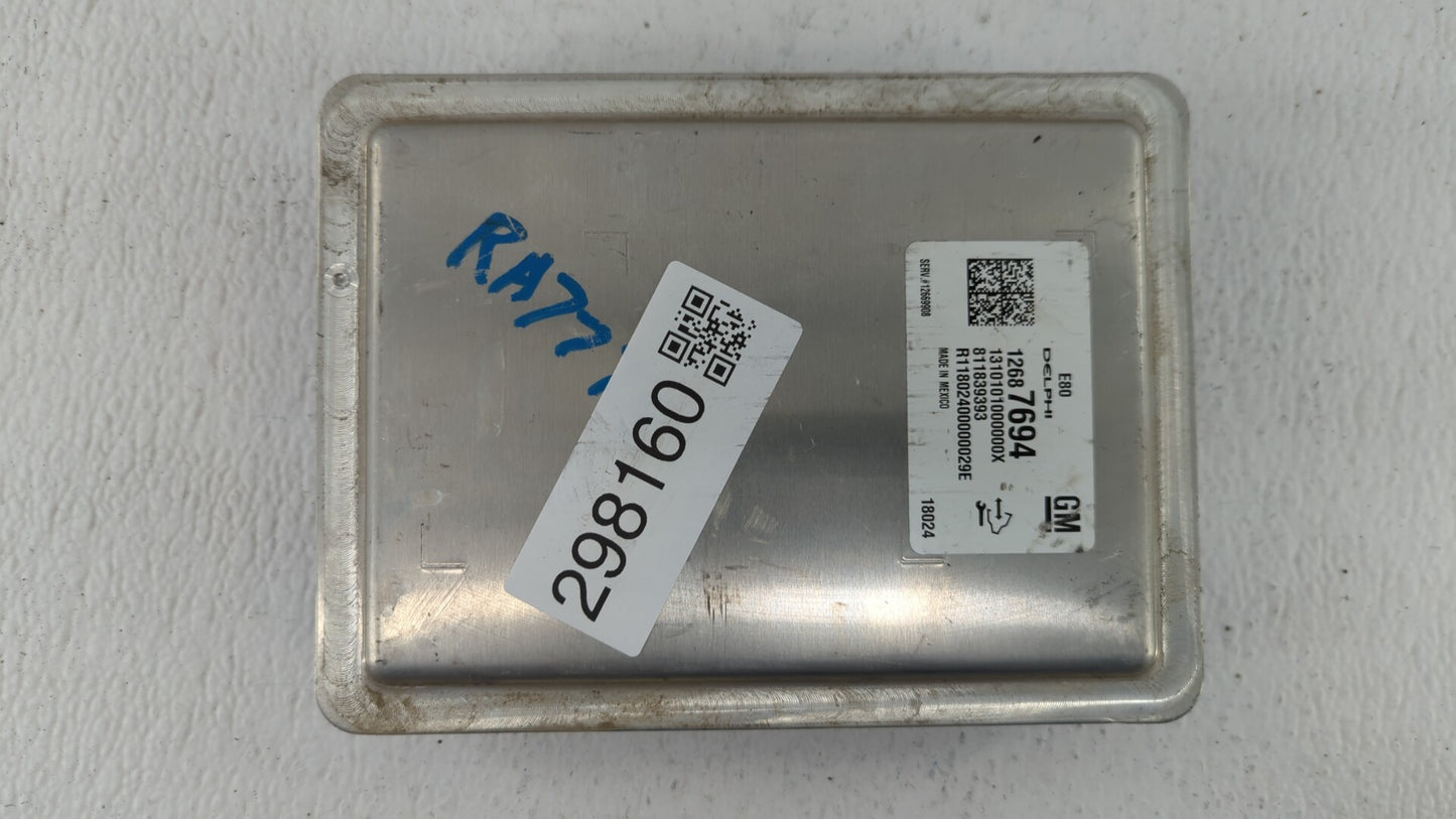 2017-2018 Chevrolet Malibu PCM Engine Control Computer ECU ECM PCU OEM P/N:12687467 12696201, 12692038 Fits Fits 2017 2018 2