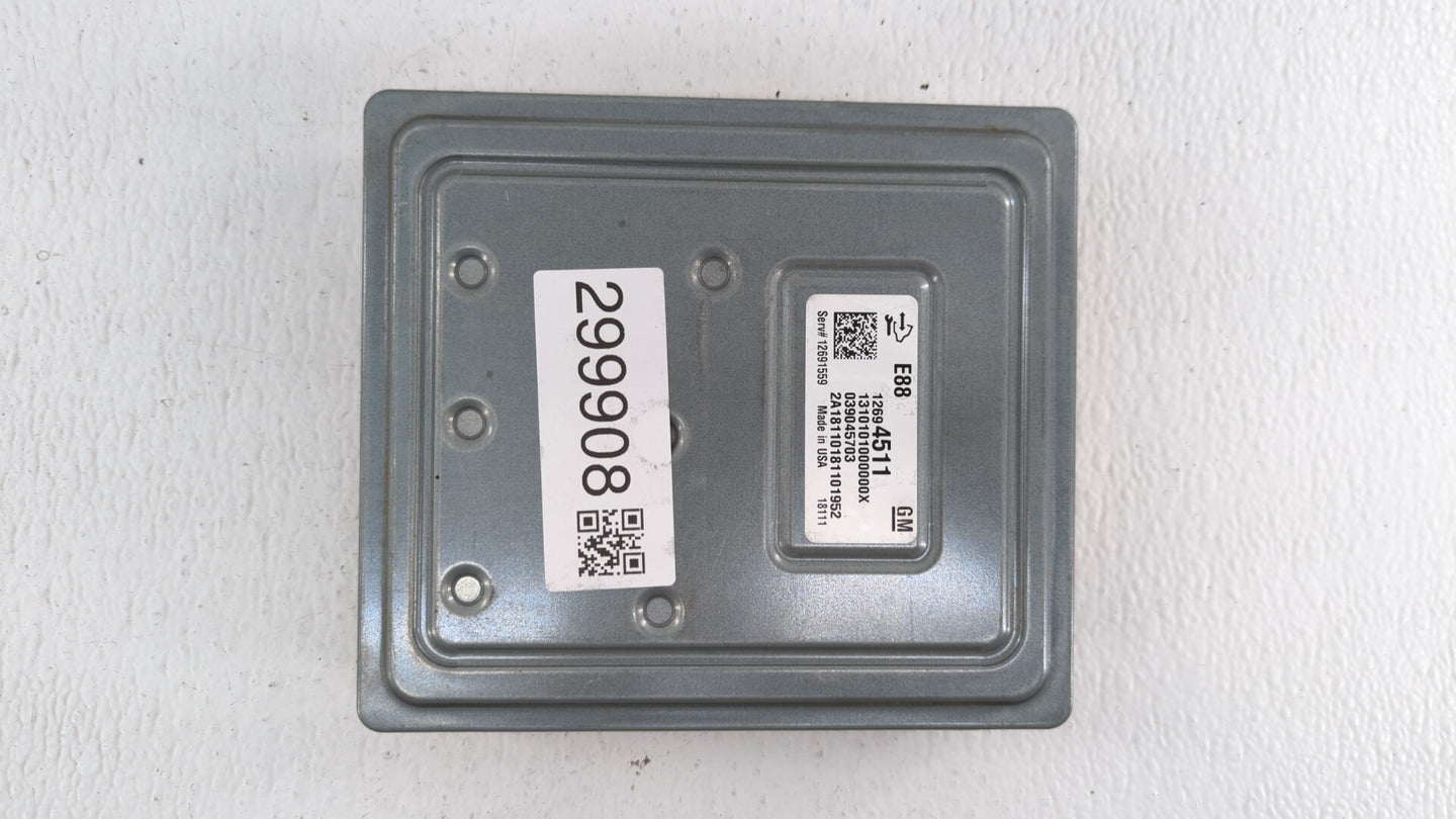 2018-2019 Chevrolet Malibu PCM Engine Control Computer ECU ECM PCU OEM P/N:12694511 12680194, 12699666 Fits Fits 2018 2019 O