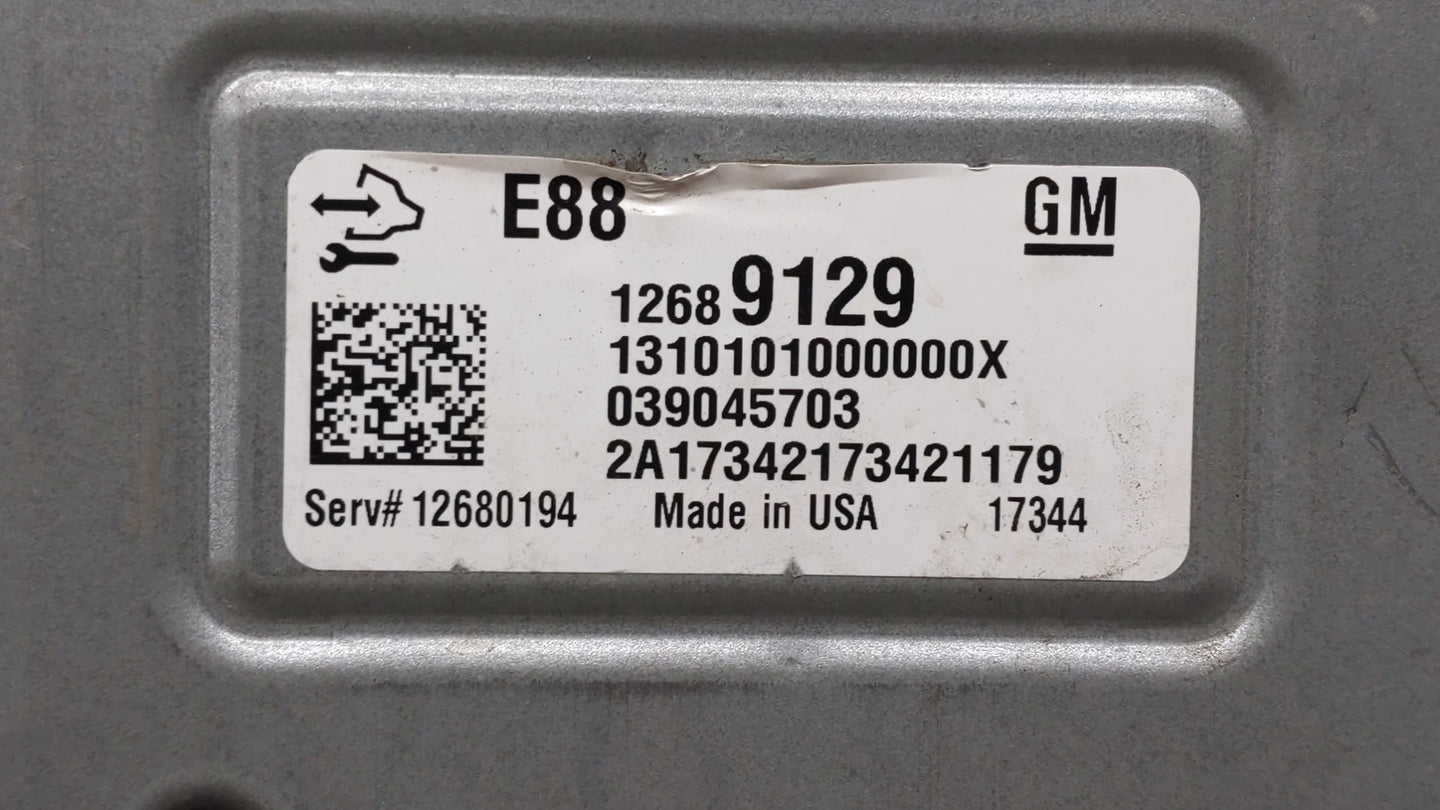 2018-2019 Chevrolet Malibu PCM Engine Control Computer ECU ECM PCU OEM P/N:12694511 12680194, 12699666 Fits Fits 2018 2019 O