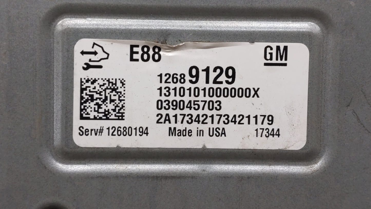 2018-2019 Chevrolet Malibu PCM Engine Control Computer ECU ECM PCU OEM P/N:12694511 12680194, 12699666 Fits Fits 2018 2019 O