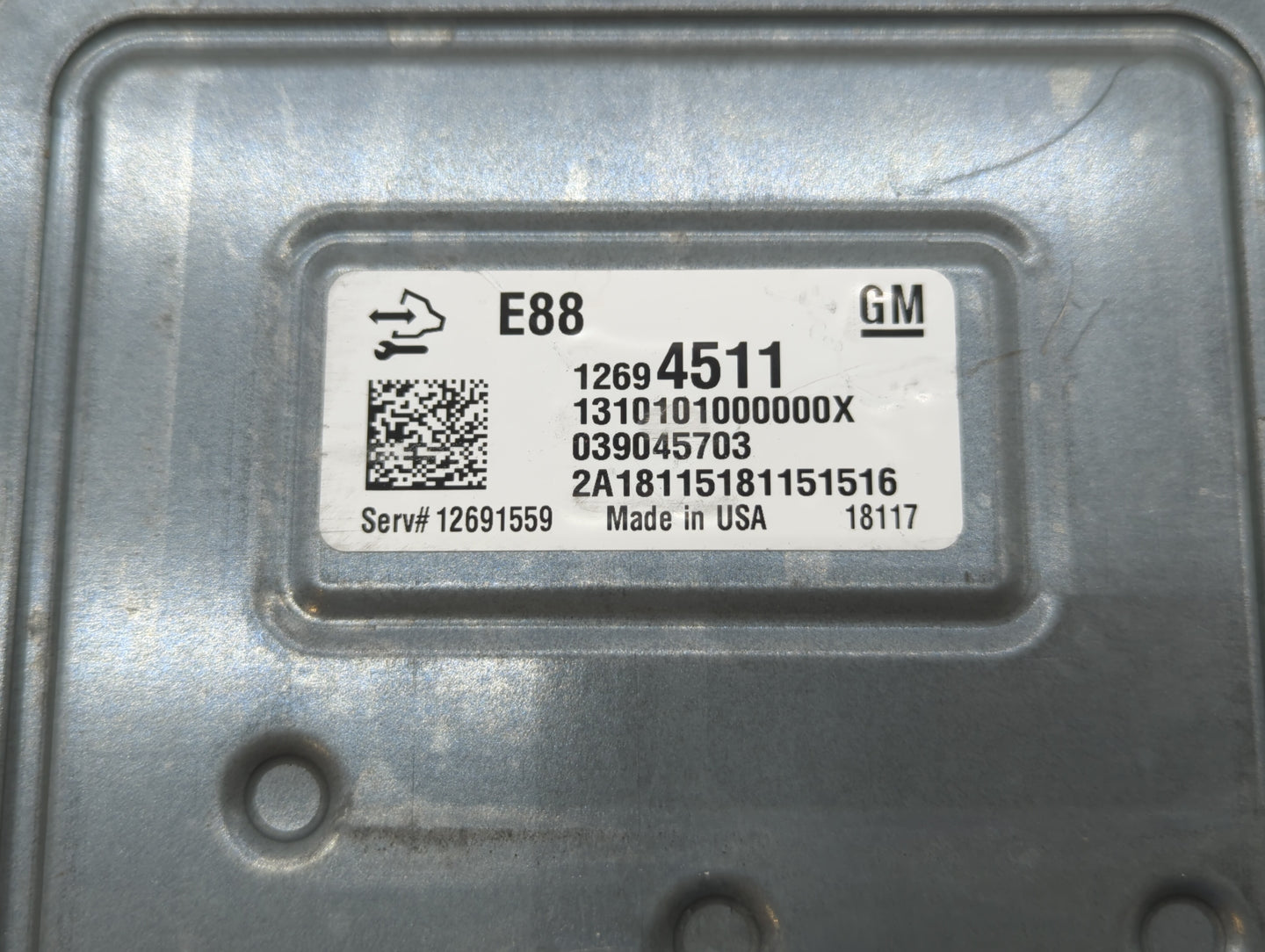 2018-2019 Chevrolet Malibu PCM Engine Control Computer ECU ECM PCU OEM P/N:12694511 12680194, 12699666 Fits Fits 2018 2019 O