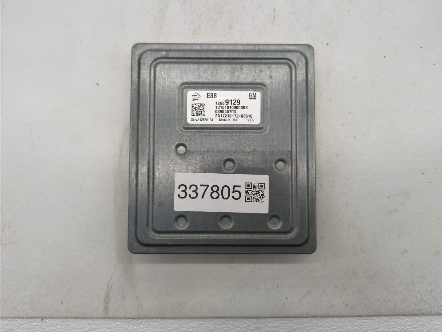 2018-2019 Chevrolet Malibu PCM Engine Control Computer ECU ECM PCU OEM P/N:12699666 12689129, 12694511 Fits Fits 2018 2019 O