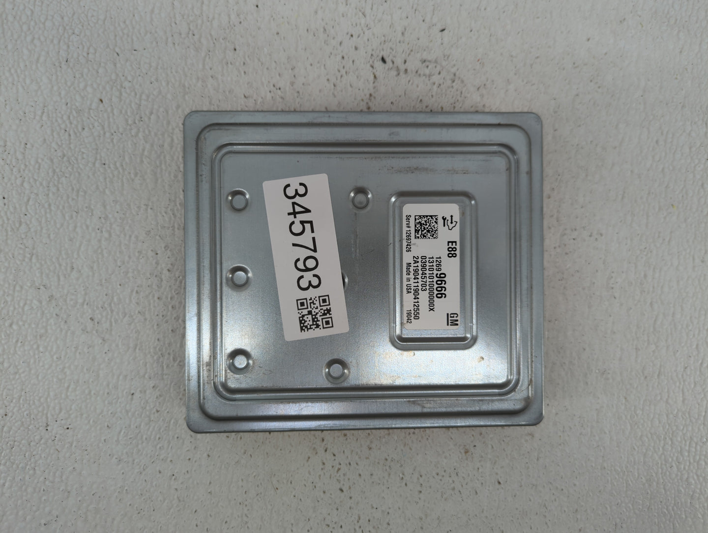 2018-2019 Chevrolet Malibu PCM Engine Control Computer ECU ECM PCU OEM P/N:12699666 12689129, 12694511 Fits Fits 2018 2019 O