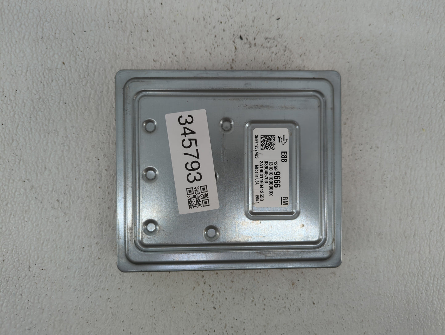 2018-2019 Chevrolet Malibu PCM Engine Control Computer ECU ECM PCU OEM P/N:12699666 12689129, 12694511 Fits Fits 2018 2019 O