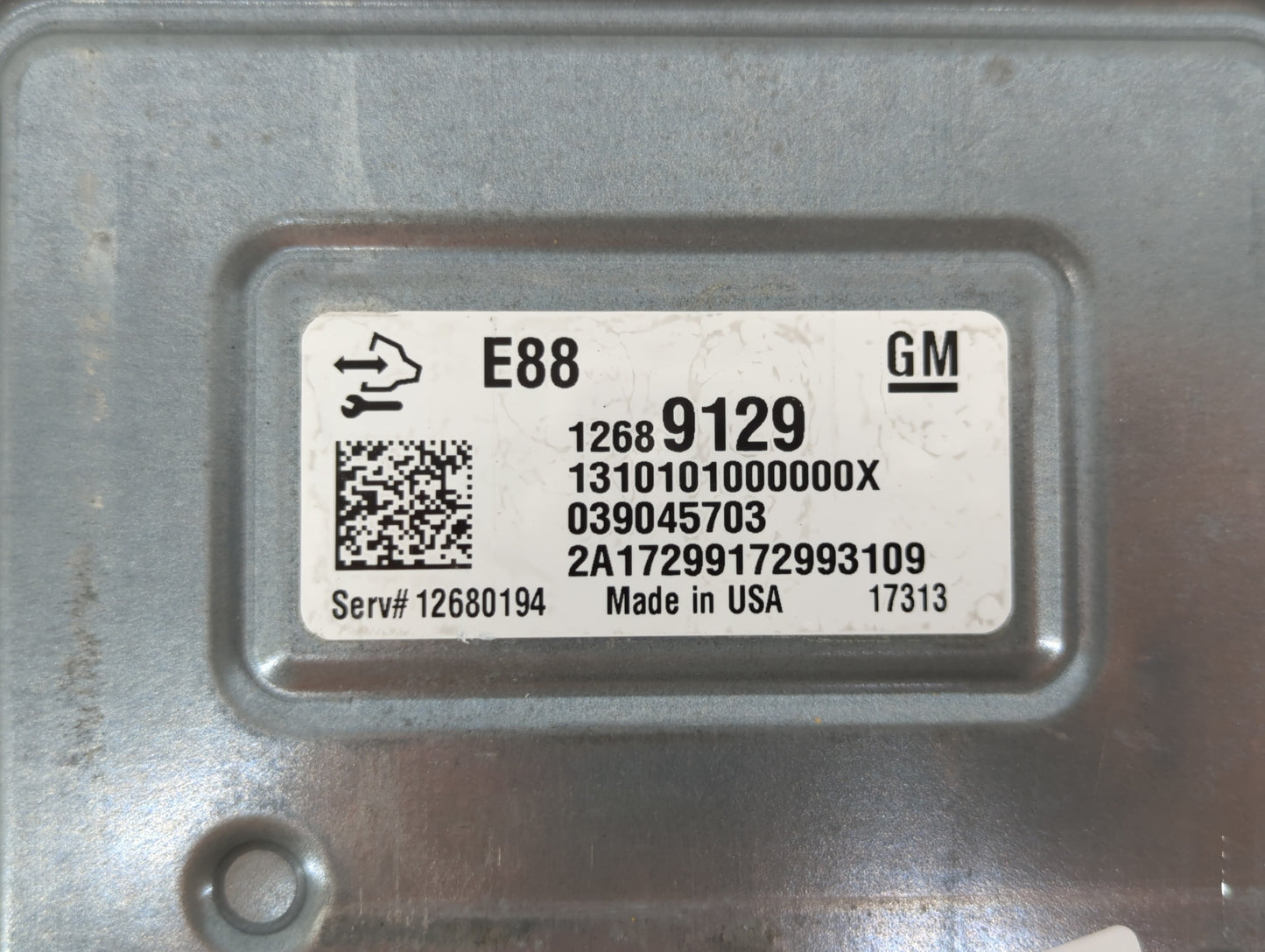 2018-2019 Chevrolet Malibu PCM Engine Control Computer ECU ECM PCU OEM P/N:12699666 12689129, 12694511 Fits Fits 2018 2019 O