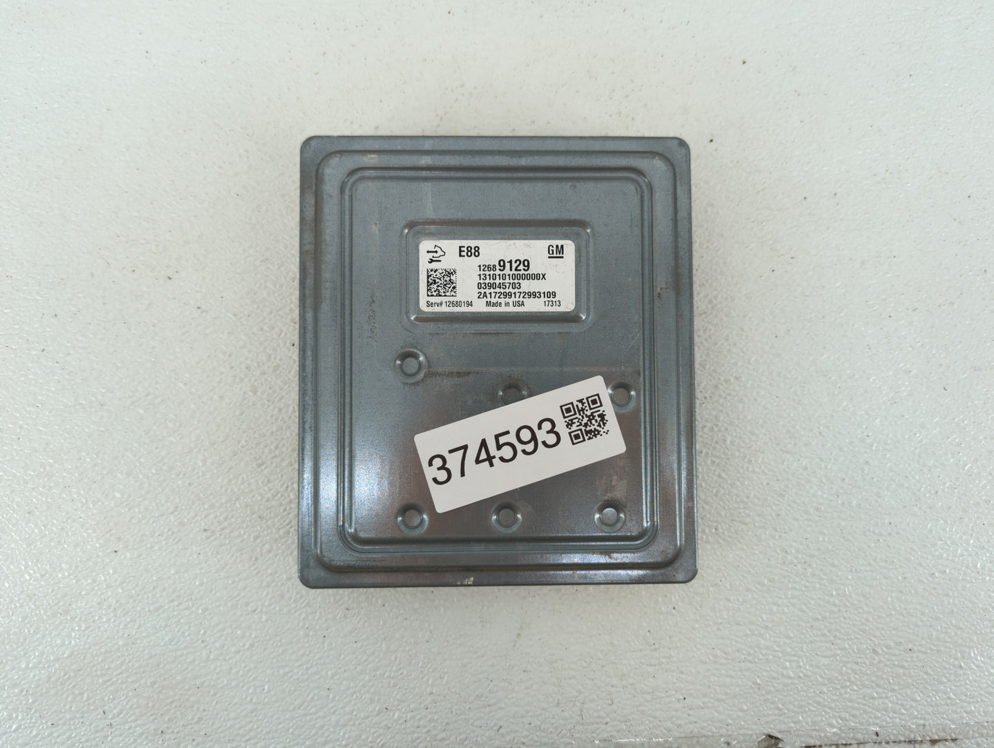 2018-2019 Chevrolet Malibu PCM Engine Control Computer ECU ECM PCU OEM P/N:12699666 12689129, 12694511 Fits Fits 2018 2019 O