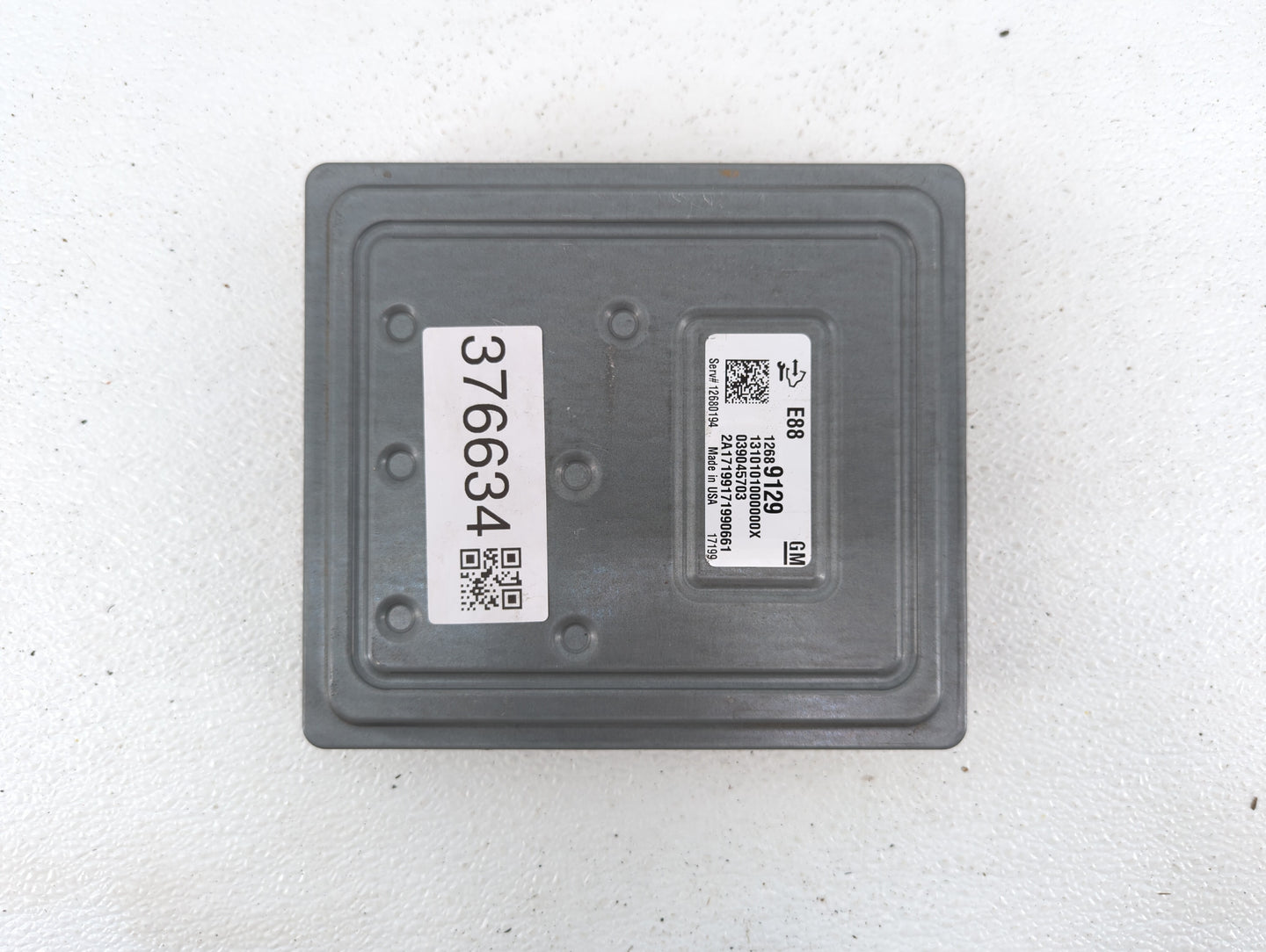 2018-2019 Chevrolet Malibu PCM Engine Control Computer ECU ECM PCU OEM P/N:12699666 12689129, 12694511 Fits Fits 2018 2019 O