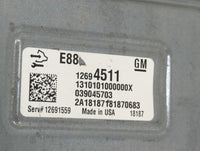 2018-2019 Chevrolet Malibu PCM Engine Control Computer ECU ECM PCU OEM P/N:12699666 12689129, 12694511 Fits Fits 2018 2019 O