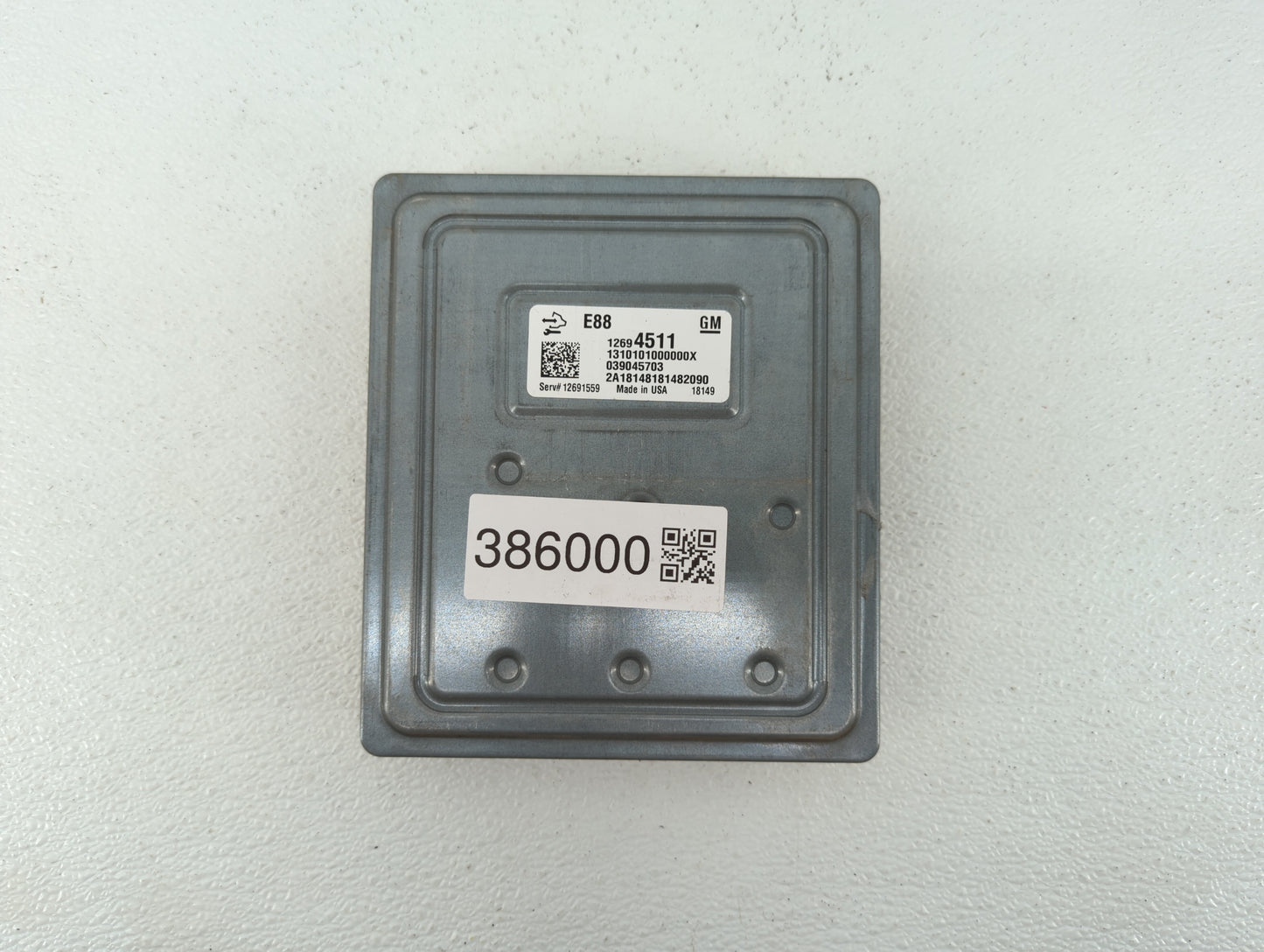 2018-2019 Chevrolet Malibu PCM Engine Control Computer ECU ECM PCU OEM P/N:12699666 12689129, 12694511 Fits Fits 2018 2019 O