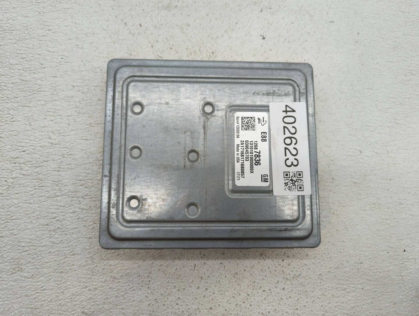 2018-2019 Chevrolet Malibu PCM Engine Control Computer ECU ECM PCU OEM P/N:12680194 12687836, 12691559 Fits Fits 2018 2019 O