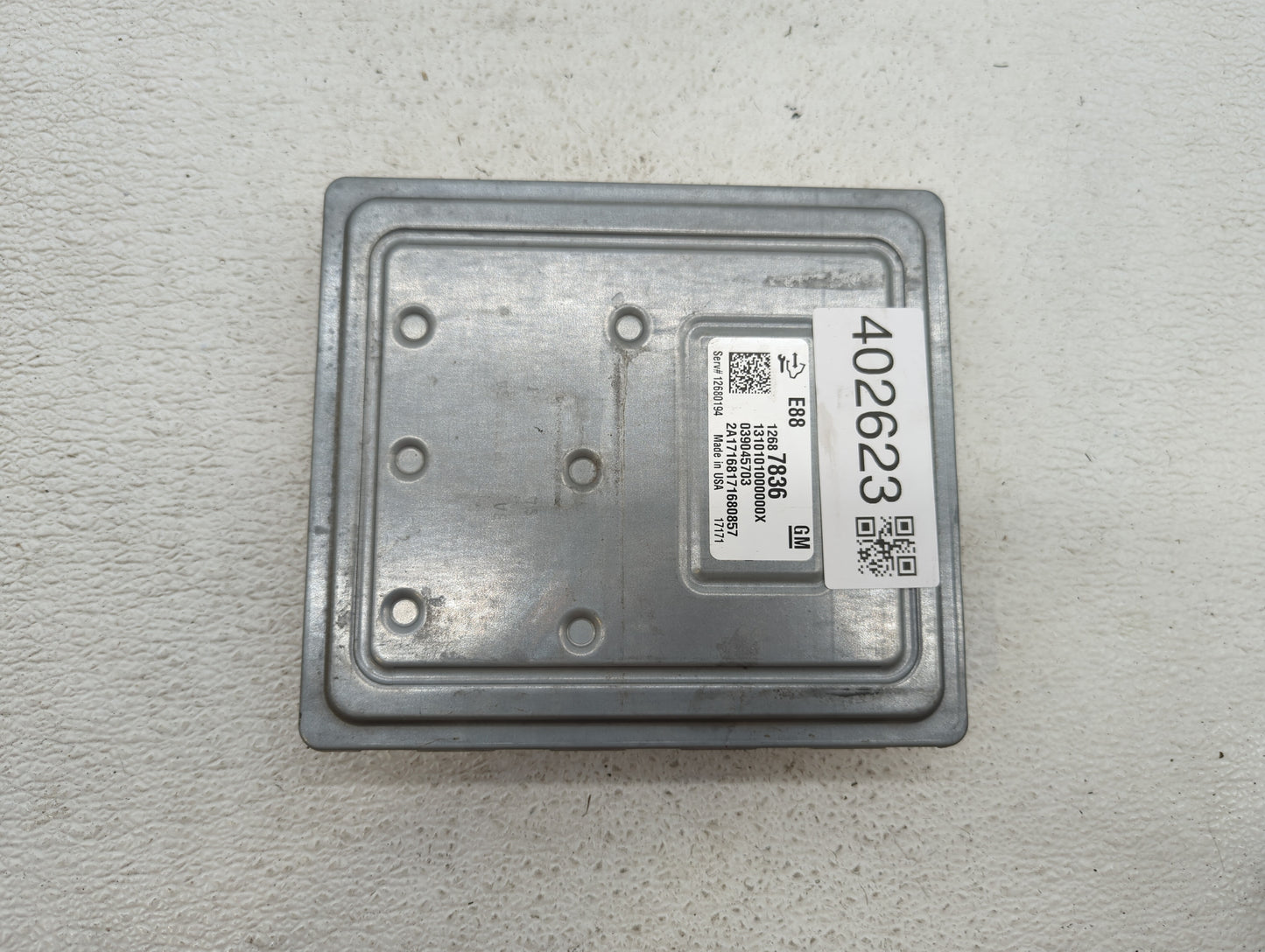 2018-2019 Chevrolet Malibu PCM Engine Control Computer ECU ECM PCU OEM P/N:12680194 12687836, 12691559 Fits Fits 2018 2019 O