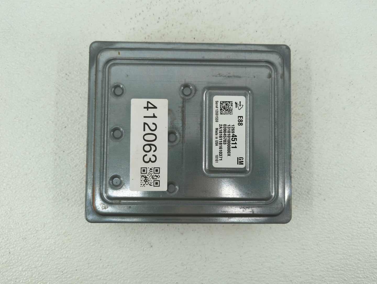 2018-2019 Chevrolet Malibu PCM Engine Control Computer ECU ECM PCU OEM P/N:12680194 12687836, 12691559 Fits Fits 2018 2019 O