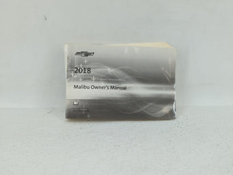 compare product 2018 Chevrolet Malibu Owners Manual Book Guide OEM Used Auto Parts
