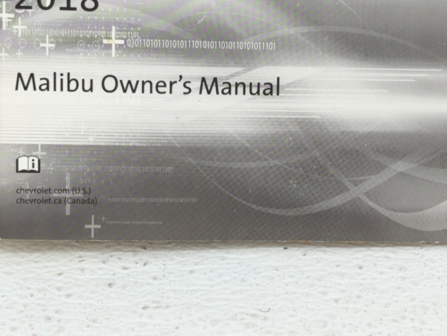 2018 Chevrolet Malibu Owners Manual Book Guide OEM Used Auto Parts - Oemusedautoparts1.com