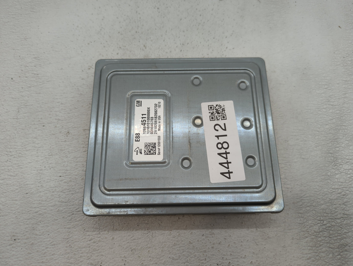 2018-2019 Chevrolet Malibu PCM Engine Control Computer ECU ECM PCU OEM P/N:12680194 12687836, 12691559 Fits Fits 2018 2019 O