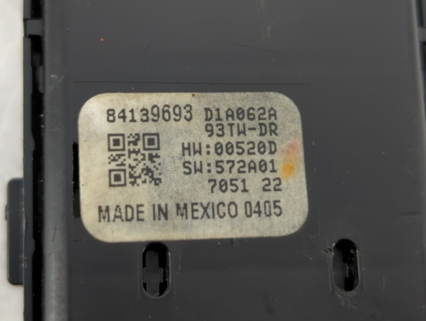 2016-2021 Chevrolet Malibu Master Power Window Switch Replacement Driver Side Left P/N:84139693 84203427 Fits OEM Used Auto 