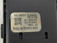 2016-2021 Chevrolet Malibu Master Power Window Switch Replacement Driver Side Left P/N:84139693 84203427 Fits OEM Used Auto 
